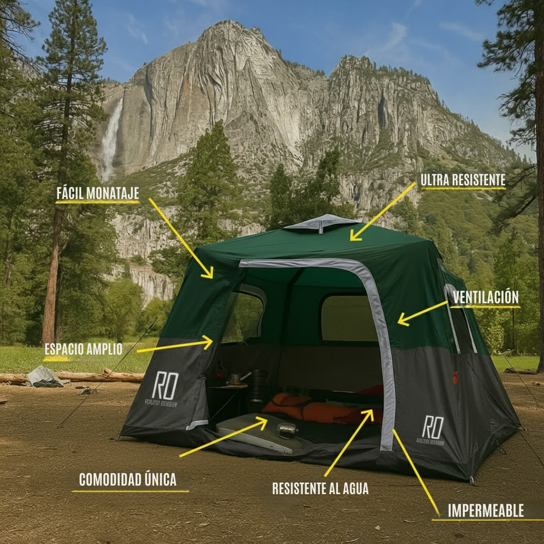 La Carpa Inflable de 2 Pasos: Tu campamento va a estar listo en segundos