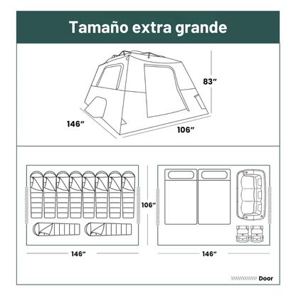 La Carpa Inflable de 2 Pasos: Tu campamento va a estar listo en segundos